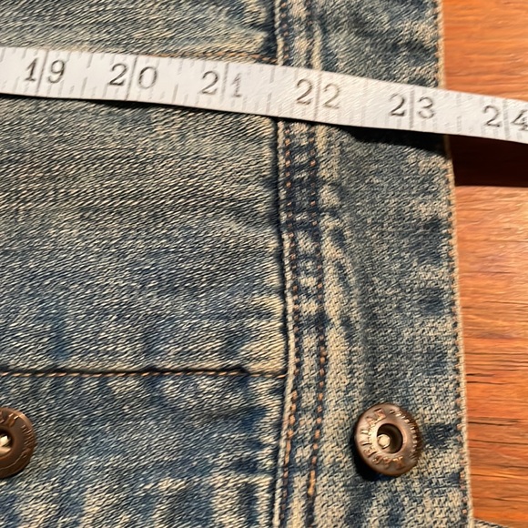 Magellan Sportswear Faux Fur Lined Denim Jacket - Picture 7 of 7